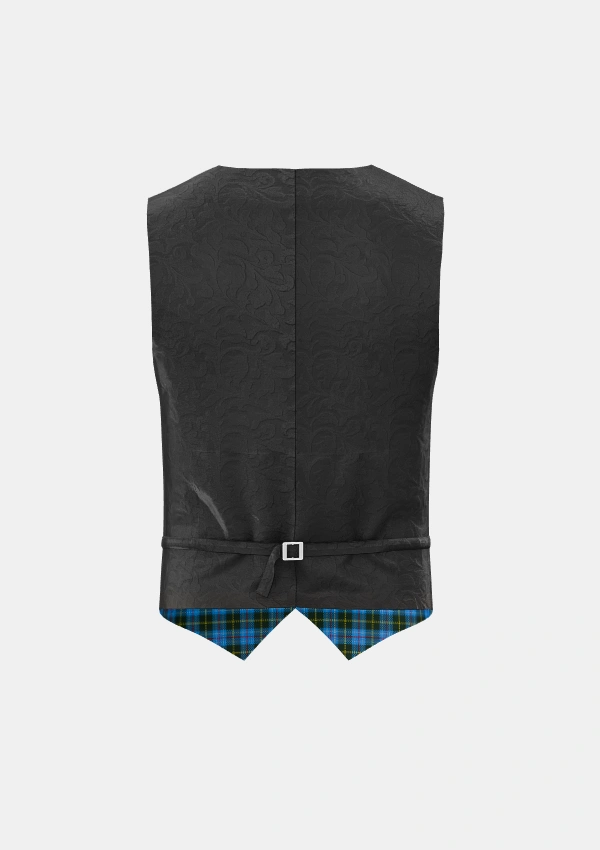 Town of Kirkland Lake Tartan Waistcoat Back Town of Kirkland Lake Tartan Waistcoat Back