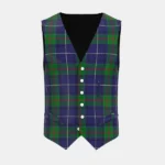 Tulloch Tartan Waistcoat Front