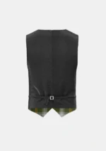 Tully Andrew Michael & Family Tartan Waistcoat Back