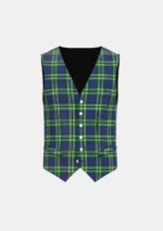 Tweedside Hunting Tartan Waistcoat Front