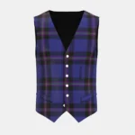 Ulster Scots Tartan Waistcoat Front
