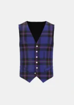 Ulster Scots Tartan Waistcoat Front