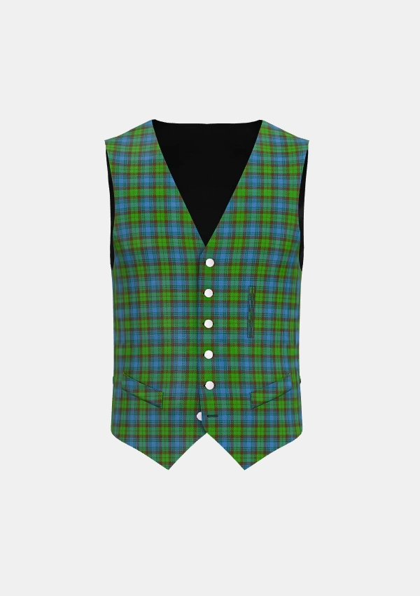 Universal Ancient Tartan Waistcoat Front Universal Ancient Tartan Waistcoat Front