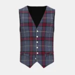 University of Edinburgh Tartan Waistcoat Front