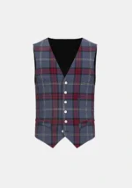University of Edinburgh Tartan Waistcoat Front