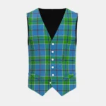Vance Tartan Waistcoat Front
