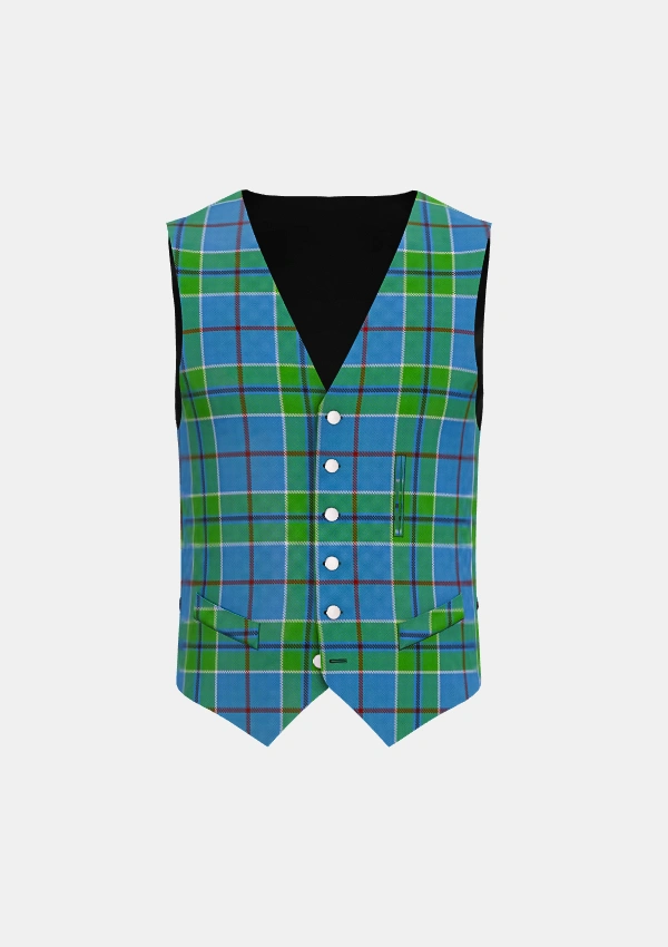 Vance Tartan Waistcoat Front Vance Tartan Waistcoat Front