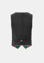 Veitch Tartan Waistcoat Back