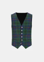 Walker Hunting Tartan Waistcoat Front