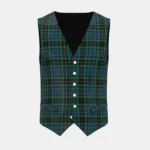 Walsh Ryan Tartan Waistcoat Front