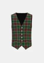 Waterford County Tartan Waistcoat Front
