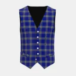 Waugh Tartan Waistcoat Front