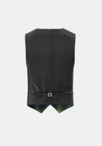 Wells Tartan Waistcoat Back
