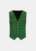 Wexford County Tartan Waistcoat Front