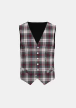 Whitehead E Tartan Waistcoat Front