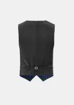 Wishart Hunting Tartan Waistcoat Back