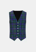 Wishart Hunting Tartan Waistcoat Front