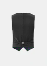 Wood Tartan Waistcoat Back