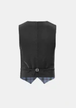 World Peace Tartan Waistcoat Back