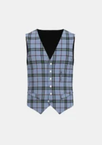 World Peace Tartan Waistcoat Front