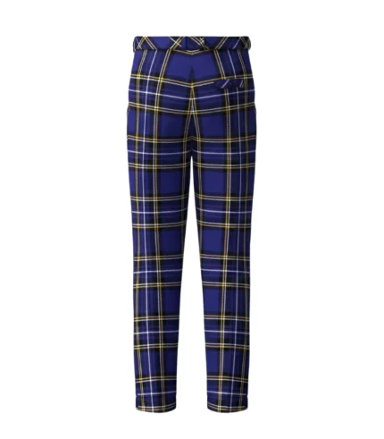 Fleming Tartan Trouser Back View